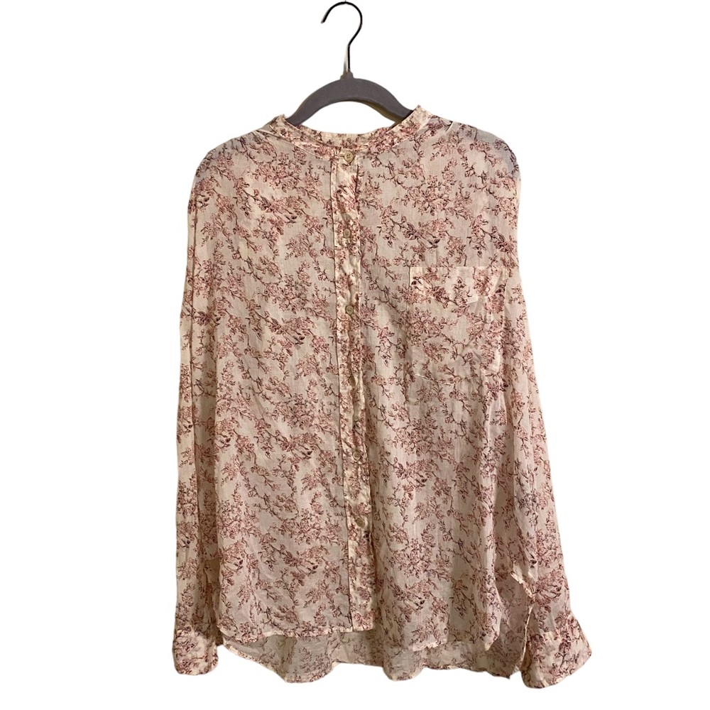Isabel Marant Etoile Maria Button Down Blouse Size 38 Medium